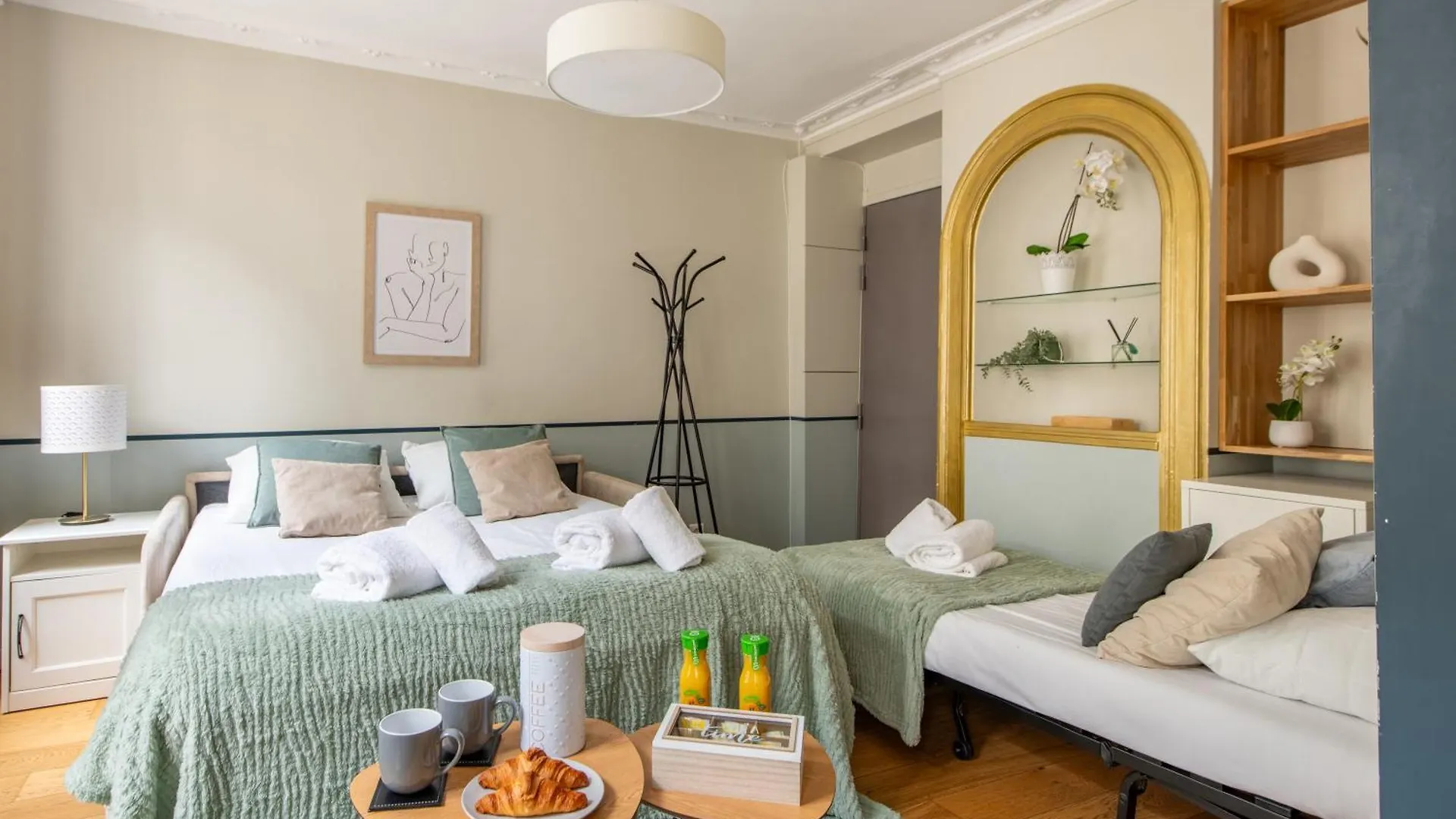 דירה פריז Modern Spacious Studio Only 1 Minute Away From The Place De La Republique צרפת